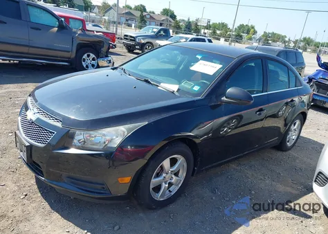 2011 Chevrolet Cruze 1Lt из США, поврежденный, VIN 1G1PF5S93B7183435